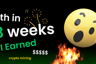 How much i earned from wow earn mining?