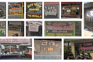 PASAR LAMA Foodscape and Sensory Typography