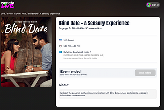 The Art of Pricing in Urban Dating: Insights from Zomato’s Blind Dating Event in Delhi