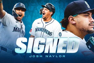 Mariners Sign First Baseman Josh Naylor to Five-Year Contract Through 2030