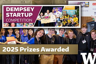 Judges awarded $87,500 to early-stage student startups in the 28th year of the Dempsey Startup Competition at the University of Washington