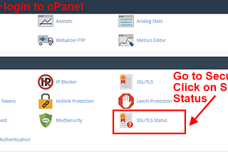 Auto SSL installation via Cpanel ie Free SSL Certificate To A Website