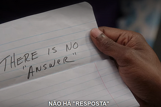 Chidi, eu te entendo