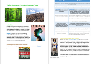 Forest 404 Episodes