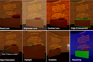 SeeingVR: A Set of Tools to Make Virtual Reality More Accessible to People with Low Vision