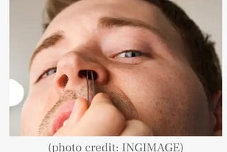 This is what could happen if you pull out your nose hair