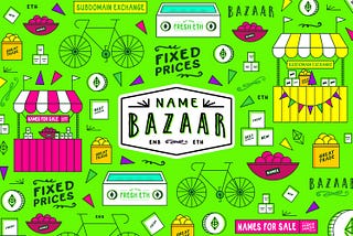 Name Bazaar and the New ENS Registrar