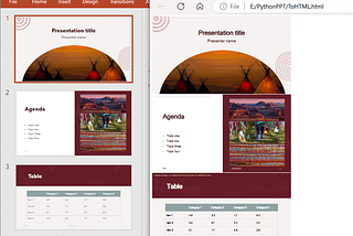 Convert PowerPoint (PPT/PPTX) to HTML in Python