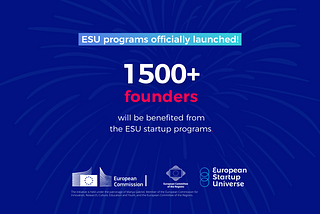 More than 1500 EU tech founders are ready to make the next step for their startup with the support…