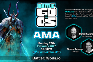 Battle of Gods [BGODS] AMA Coimbra, PORTUGAL