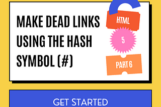 HTML TUTORIAL FOR BEGINNERS PART 6