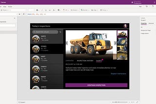 Implementing complex gallery layouts and interactions in PowerApps