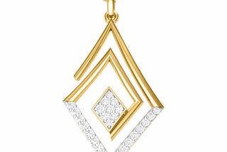 How to design a Contemporary diamond pendant for her