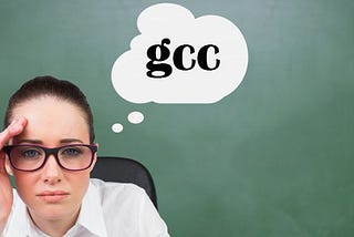 What happens when you type gcc main.c?