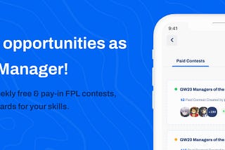 Introducing: Free & Paid Contests for Fantasy Premier League Managers 🤩