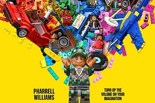 Travel PIECE BY PIECE with Pharrell Williams in theaters on Friday, October 11, 2024