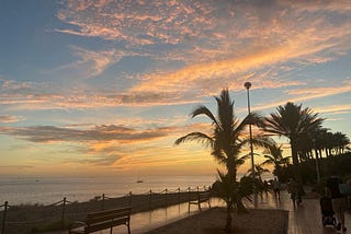 promanade in Costa Adeje, Tenerife