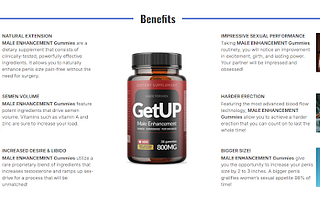 Don’t Waste Time! 9 Facts Until You Reach Your Getup Male Enhancement Gummies