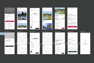 Case study: Wireframe Airbnb App — Challenge 02