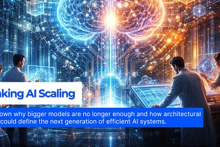 Bigger AI Isn’t Smarter AI: The Next Breakthrough Will Come From Architecture, Not Scaling