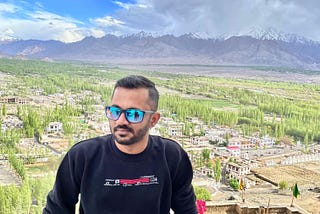 Vishal Thakur Image at Leh
