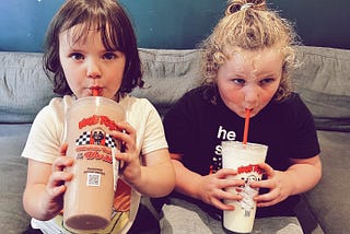 Adoption Day Milkshakes