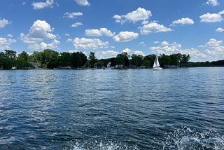 Coldwater Lake in Michigan