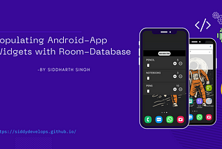 Populating Android-App Widgets with Room-Database