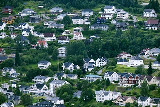 Organization of Norwegian Suburbs