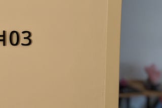 3D print room numbers for your airbnb or holiday rental