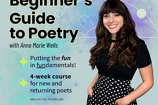 Join the Beginner’s Guide to Poetry 4-Week Course (Winter Cohort)