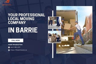 Your Professional Local Moving Company in Barrie