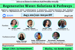 Regenerative Water: Solutions & Pathways