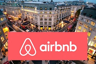 Airbnb: View over Oxford Street, London