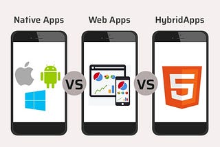 Web vs Native vs Hybrid Apps