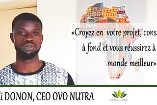 OVO NUTRA: Producteur de Jus et thés nutraceutiques à base de produits locaux