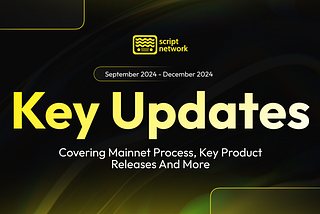 A look ahead: Key Updates Regarding Mainnet, Key Product Releases & More