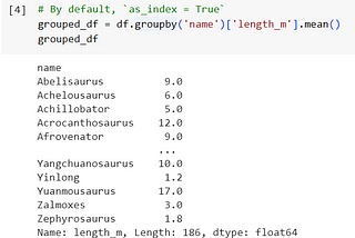 Frustrated by Pandas .groupby() not returning a DataFrame?