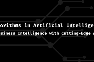 Unlocking Industry Potential: Applications of AI Algorithms
