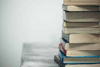 A Pile of books