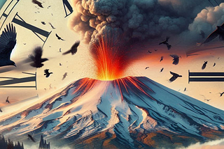 volcano in time