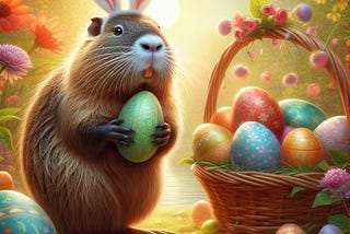 Happy Easter Day ! from nutria.