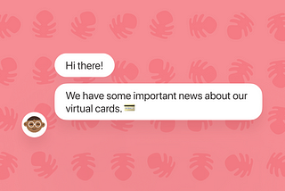 Changes to gomoney virtual cards