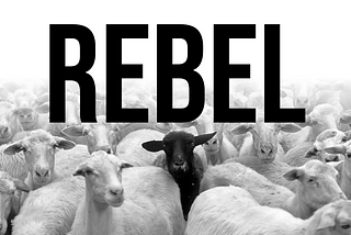 Whether in pop culture, technology, business or creativity, rebellion serves as a catalyst for challenging conformity and driving authentic change, urging designers to embrace a rebellious mindset to reshape their profession and the world around them (image source: Yeo)