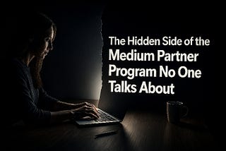 The Hidden Side of the Medium Partner Program No One Talks About
