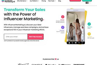 Influencer Marketing AI Platform