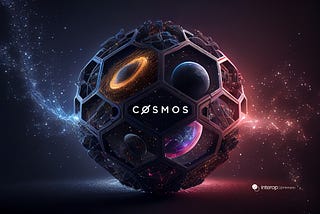 AI-generated imaginative image of the Cosmos ecosystem