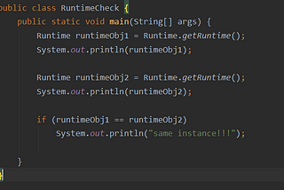 Singleton Desing pattern