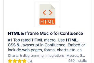 HTML Macro for Confluence Cloud