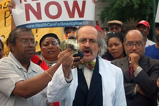 Wearing White Coats to the Protest